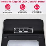 Frigidaire Compact Ice Maker, 26 Lbs Daily Output