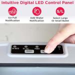 Frigidaire Compact Ice Maker, 26 lbs Daily, Silver