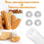 Churro Maker Kit with Piping Bag and Nozzles