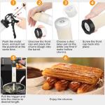 Churro Maker Kit with Piping Bag and Nozzles