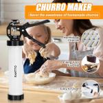Churro Maker Kit with Piping Bag and Nozzles