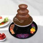 3-Tier Chocolate Fondue Fountain for Parties