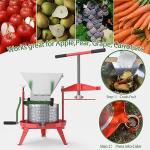 EJWOX 7L Fruit and Apple Crusher Juicer
