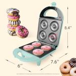 Aoruru Mini Donut Maker for Kids - 4 Doughnuts