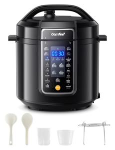 COMFEE’ 9-in-1 Electric Pressure Cooker, 6 Quart