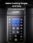 COMFEE’ 9-in-1 Electric Pressure Cooker, 6 Quart