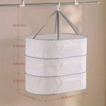 3-Layer Hanging Herb Drying Rack - Foldable Mesh