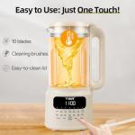 10-in-1 Nut Milk Maker with Auto Clean and Warm
