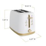West Bend 2-Slice Toaster with 7 Browning Levels