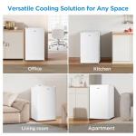 Midea 3.0 Cu. Ft. White Upright Freezer