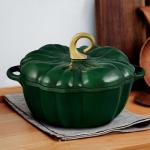 Pumpkin Dutch Oven Pot with Lid, 3.3 qt
