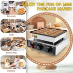 25PCS Electric Mini Pancake Maker Machine