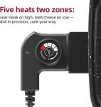 AORAN 2200W Electric Grill & Hot Pot Combo