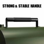 Portable Adjustable Charcoal Grill for Outdoor Fun