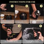 Electric Whiskey Smoker Gift Set with Wood Chips