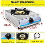 Single Burner Portable Propane Gas Cooktop