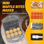 Mini Waffle Maker for Delicious Tiny Treats