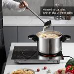 Karinear 2-Burner Electric Cooktop with Timer and Safety Lock