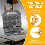 Mini Waffle Maker for Delicious Tiny Treats