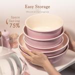 Astercook 21-Piece Non-Stick Ceramic Cookware Set