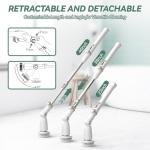 DIAFIELD Cordless Electric Spin Scrubber with Brush Heads