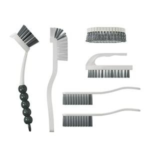 6-Piece Scrub Brush Set for Kitchen & Bathroom