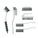 6-Piece Scrub Brush Set for Kitchen & Bathroom