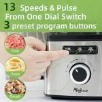 Magiccos 14-Cup Food Processor with 13 Speeds