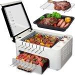 Smokeless Indoor BBQ Skewers Electric Grill