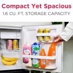 Frigidaire Retro Compact Mini Fridge with Opener