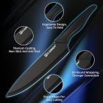 KATISUN 16-Piece Kitchen Knife Set with Block