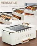 Smokeless Indoor BBQ Skewers Electric Grill