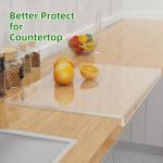 Non-Slip Acrylic Cutting Board with Counter Lip