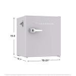 Frigidaire Retro Compact Mini Fridge with Opener