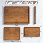 Set of 3 Acacia Wood Cutting Boards