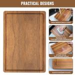 Set of 3 Acacia Wood Cutting Boards