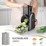 Electric Vegetable Slicer and Cheese Grater Machine