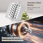 Electric Vegetable Slicer and Cheese Grater Machine