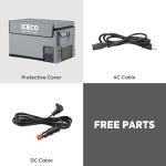 ICECO VL60 Dual Zone Portable Refrigerator - 60L