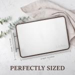 Double-Sided Stainless Steel and Bamboo Cutting Board