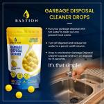 Lemon Zest Garbage Disposal Cleaner Drops - 50 Count