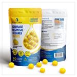 Lemon Zest Garbage Disposal Cleaner Drops - 50 Count