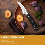 OAKSWARE 2.75 Inch Bird Beak Paring Knife