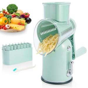 Energevity 5-in-1 Cheese Grater with Handle