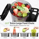 Extra Large Cold Press Juicer with Clean Design