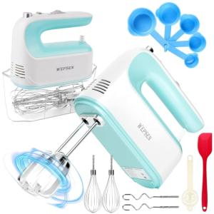 5-Speed Electric Hand Mixer with Storage Case
