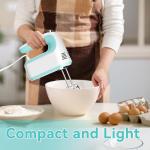 5-Speed Electric Hand Mixer with Storage Case