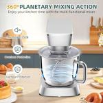 Peicual 6QT Tilt-Head Electric Stand Mixer