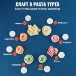 VEVOR Automatic Electric Pasta Maker with 8 Shapes