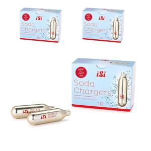 iSi CO2 Soda Siphon Chargers - 10-Pack